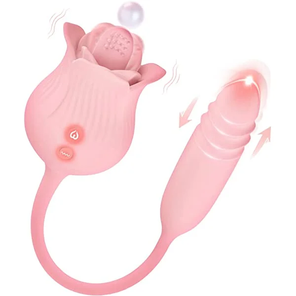 Clitoral Tongue Vibrator Sex Toys with 10 Speed Modes