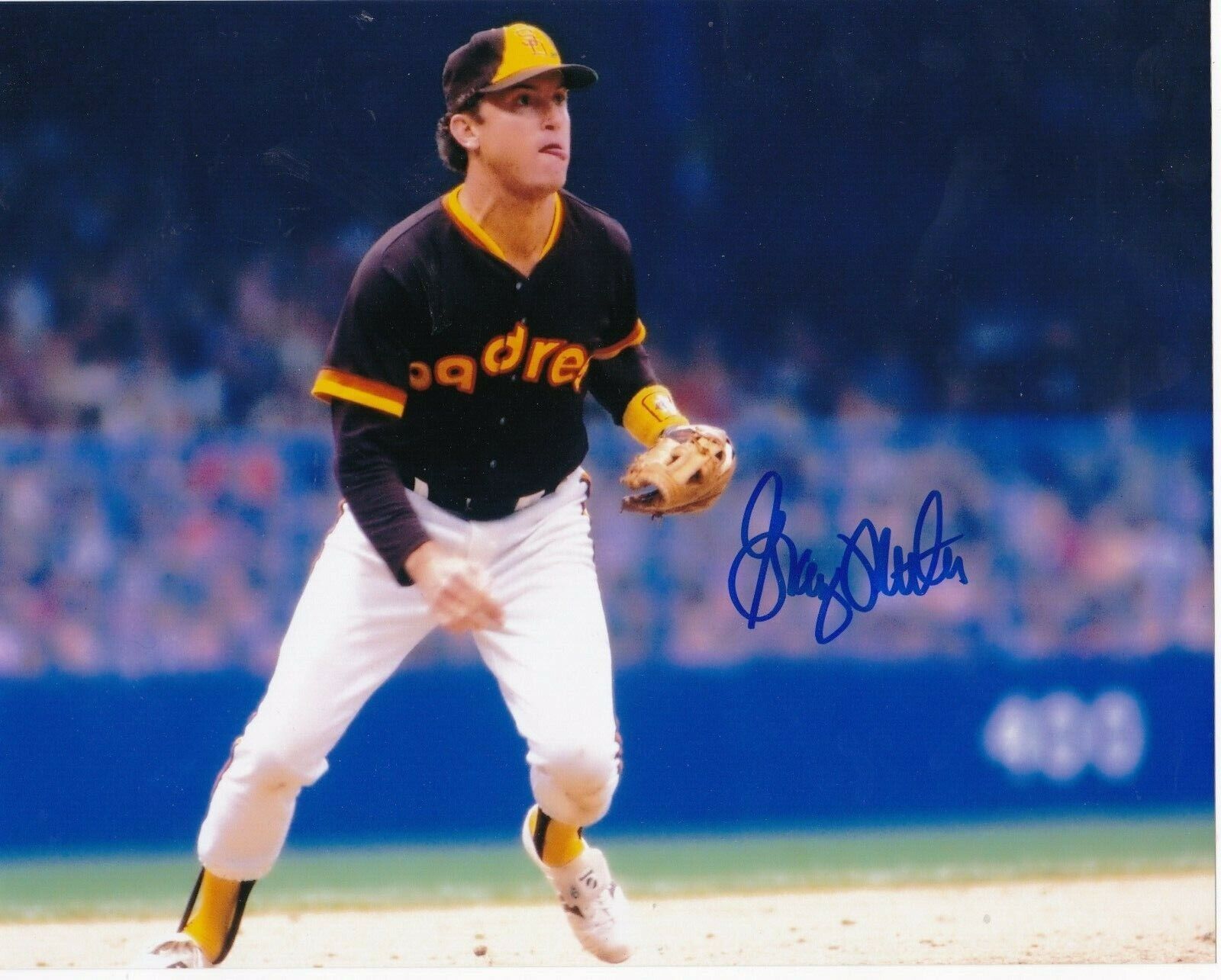 GRAIG NETTLES SAN DIEGO PADRES ACTION SIGNED 8x10