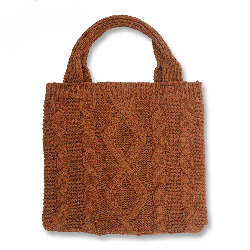 Rotimia Knitted Mori Fashion Versatile One Shoulder Retro Bag