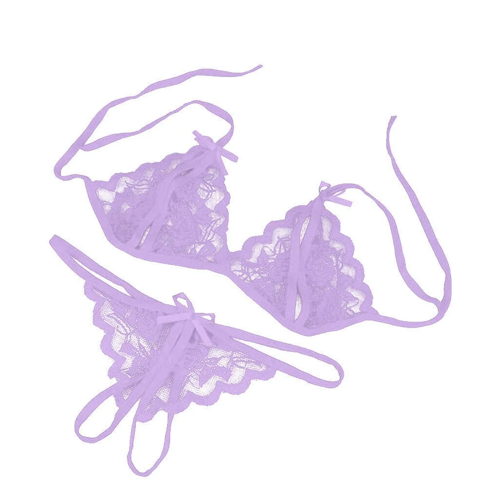 Fashion Sexy Women Bra Set Special Use Exotic Apparel Sets Lingerie Lace Underwear Sleepwear Ladies Bra G-string Plus Size 3XL