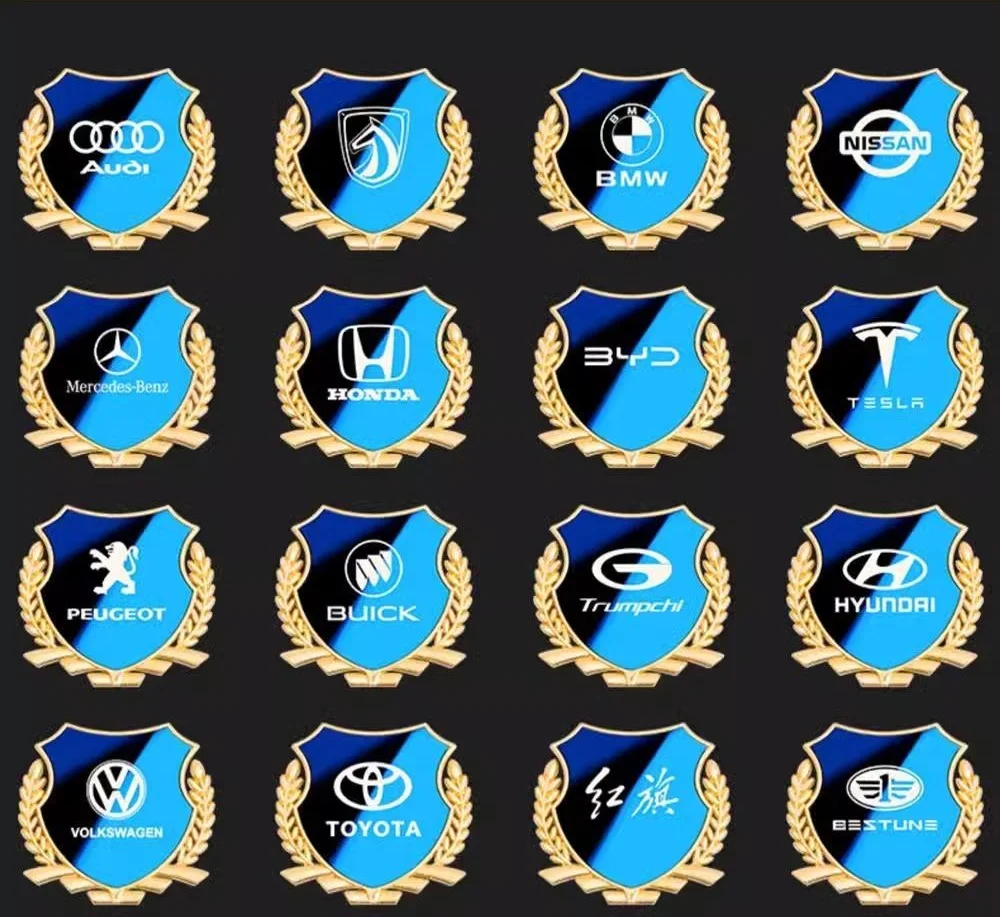 Car body metal decorative stickers