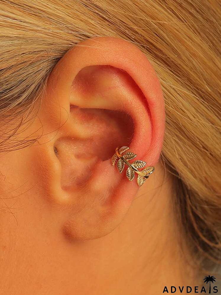 Leaf Design Ear Cuff