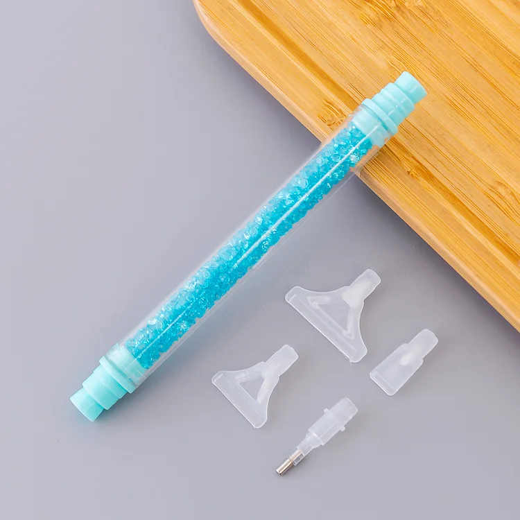 Crystal point drill set Point drill pen and diamond painting set blue suit