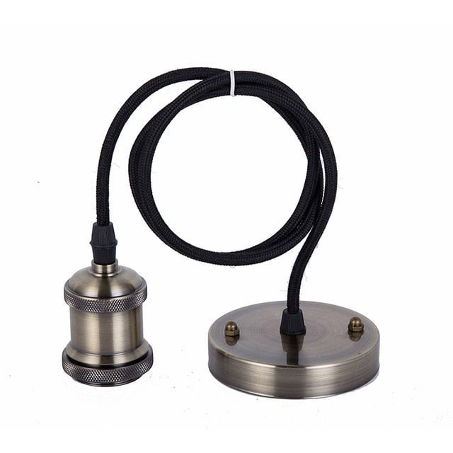 Creative Loft LED Pendant Light For Living Room Dining Room Kitchen Vintage Led Hanging Pendant Lamp E27 Lighting Fixtures