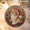 Xmas cat DIY Diamond Painting Kit 20cm for Adults