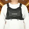 Sports Chest Bag Chest Fanny Pack Adjustable Strap Breathable for Cycling Hiking