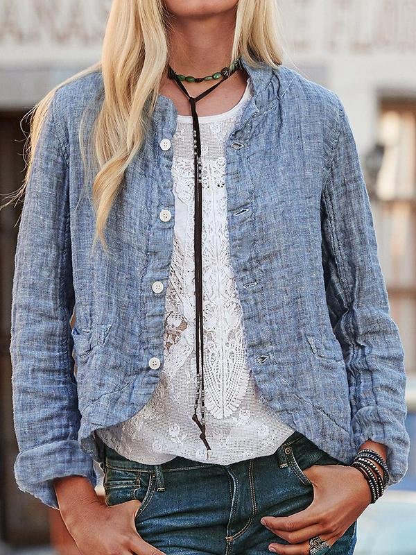 Asymmetrical Home Jacket-Mayoulove