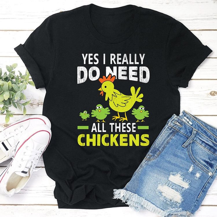 ANB - Chicken Coop Chicken Farmer Gift Classic  Retro Tee-04921