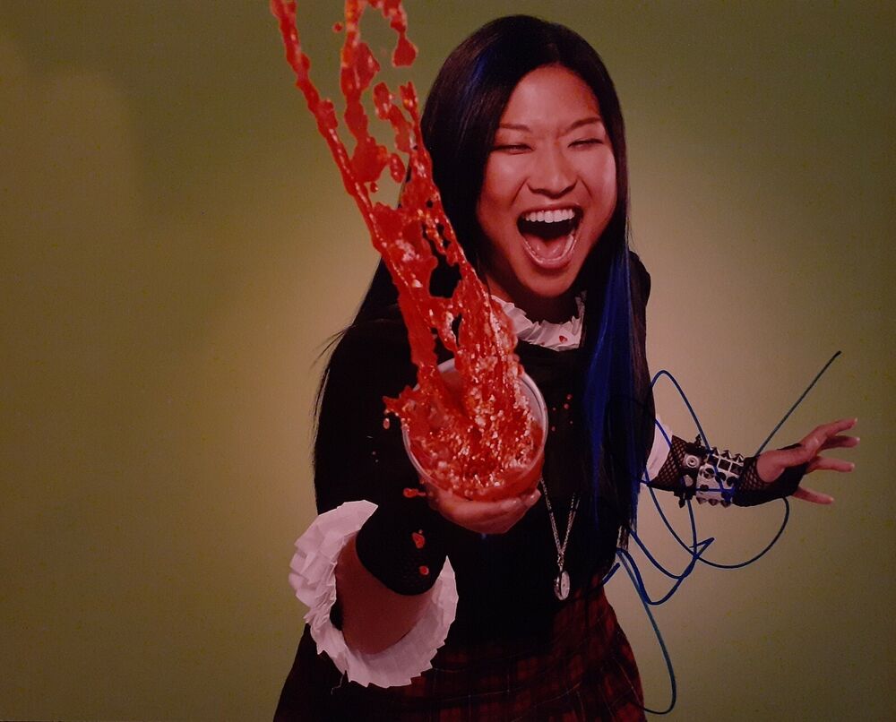 Jenna ushkowitz signed 8x10