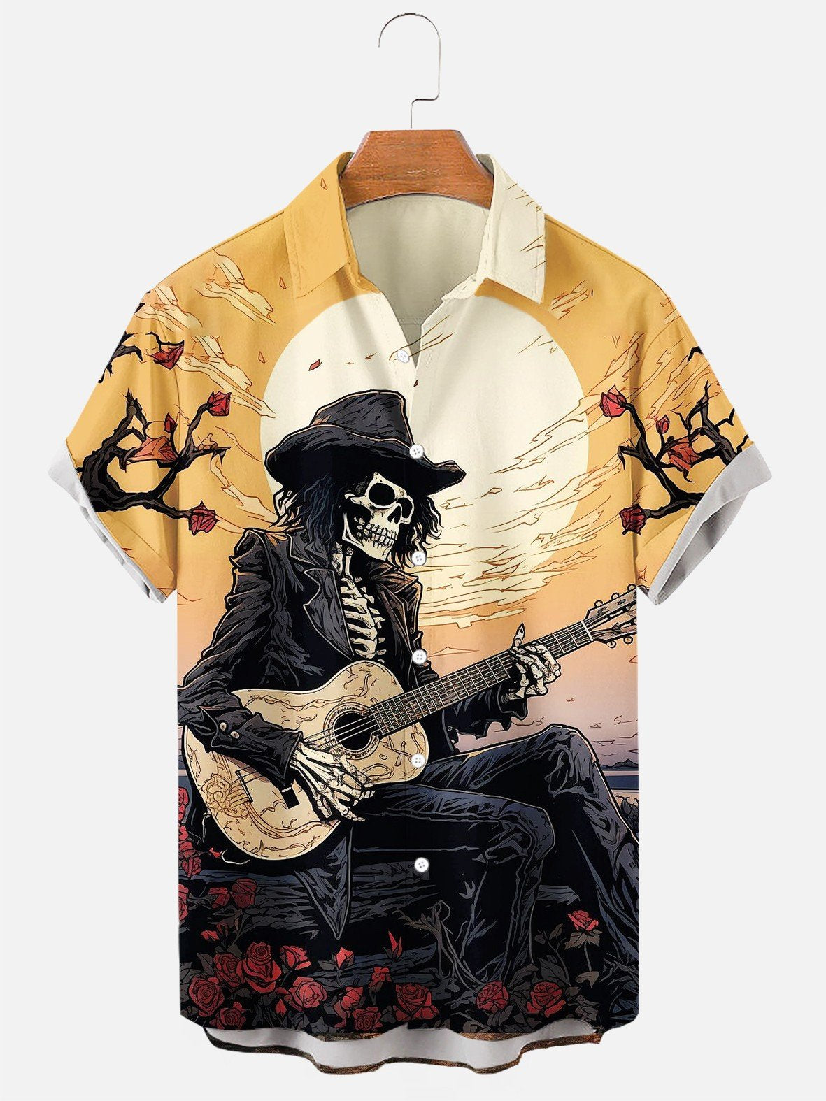 Men´s Grim Reaper Halloween Shirt