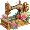 (US Local)4Pack Sewing Machine-Crystal Rhinestone Diamond Painting(30x30cm)