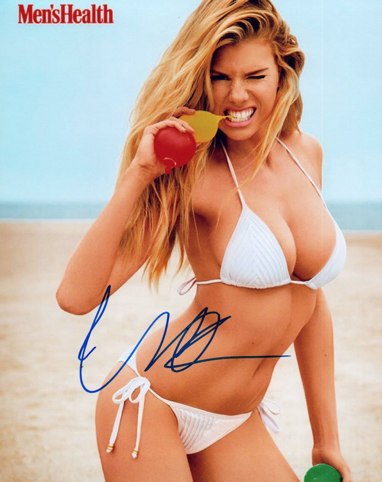 Charlotte McKinney Signed Autographed 8x10 Photo Poster painting Sexy Model COA VD