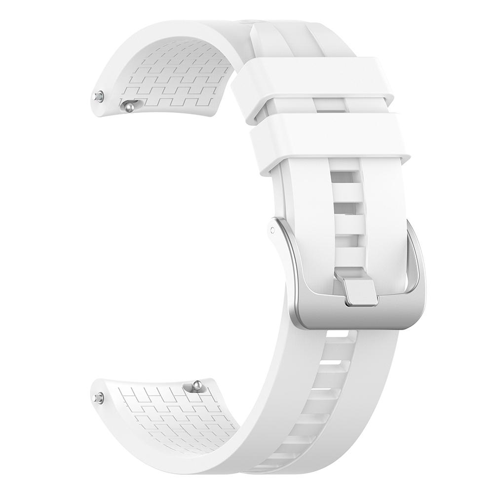 

22mm Silicone Wrist Strap Watch Band with Steel Buckle for Amazfit GTR 47mm, Dark gray, 501 Original
