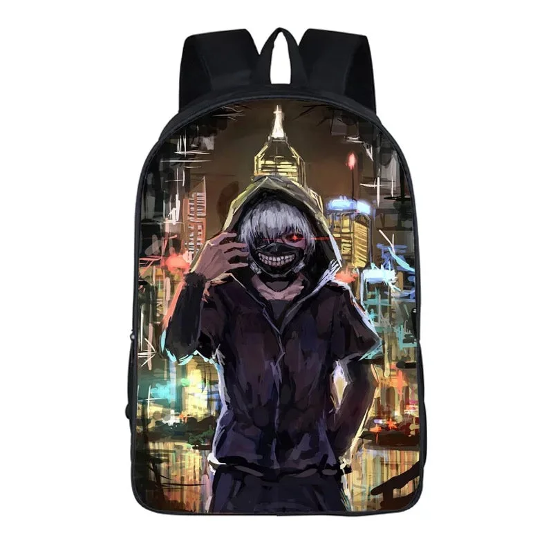 Buzzdaisy Tokyo Ghoul Kaneki Ken #2 Backpack School Sports Bag