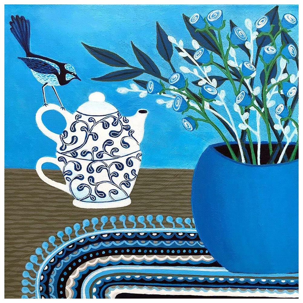 

Afternoon Tea - Round Drill Diamond Painting - 30*30CM, 501 Original