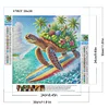Diamond Painting-DIY Full Round Drill Sea Turtles