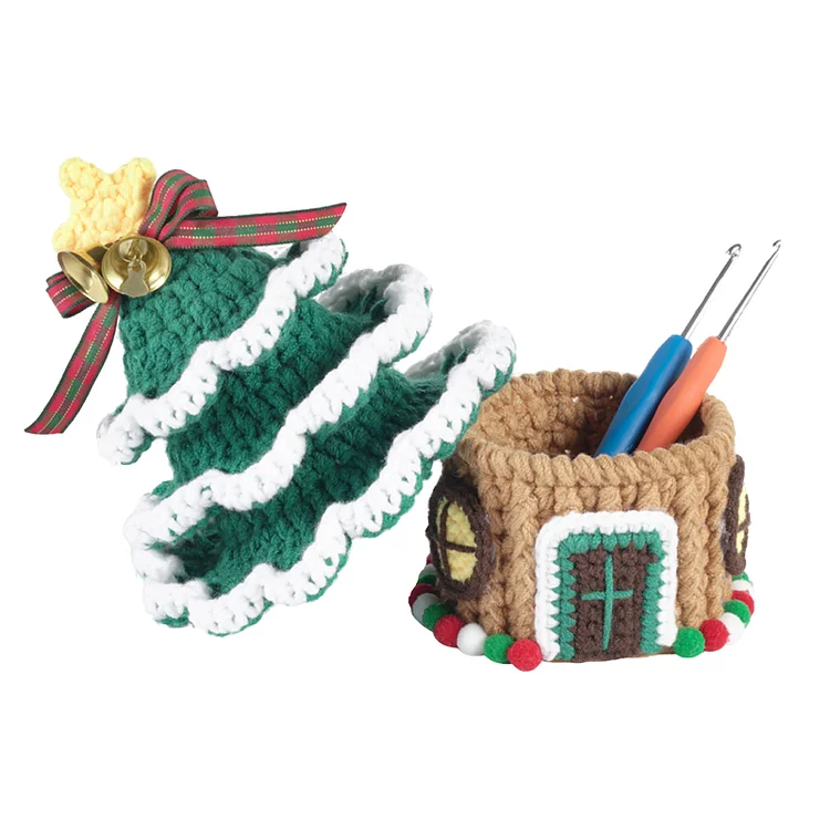 YarnSet - Crochet Kit For Beginners - Christmas Tree