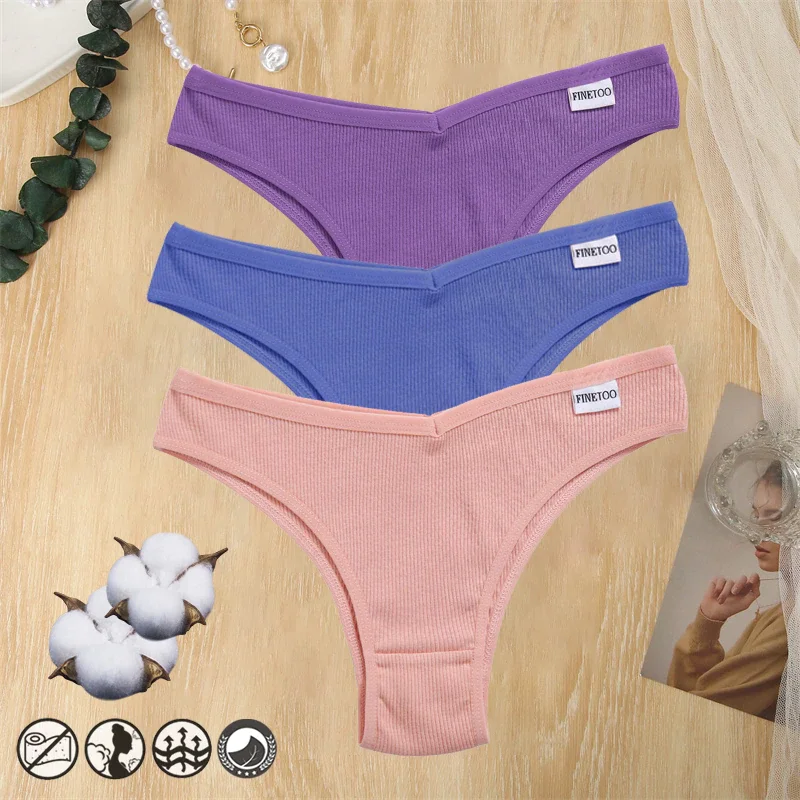 Billionm Cotton Women Panties Sexy V Waist Underwear T-back Underpants Woman Brazilian Pantys Female Briefs Intimates Lingerie
