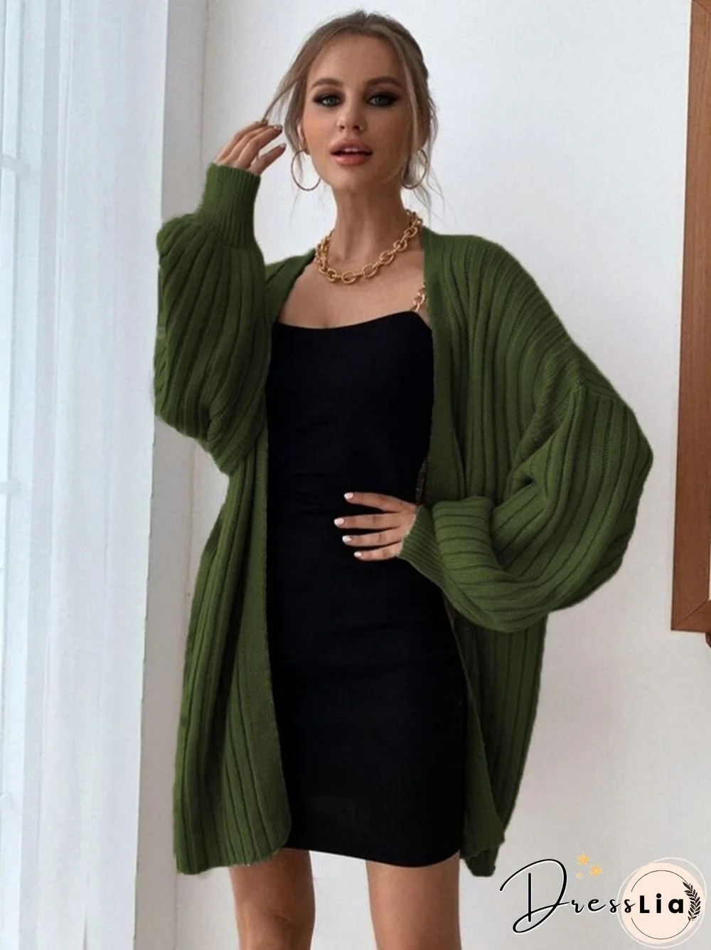 Autumn Winter Fashion Knitted Cardigan Women Sweater Coat Cardigans Streetwear Oversized Cardigan Woman Coats Long Sleeve Top