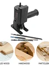 Portable Reciprocating Saw Adapter with 3 Saw Blade Electric Drill Modified Tool