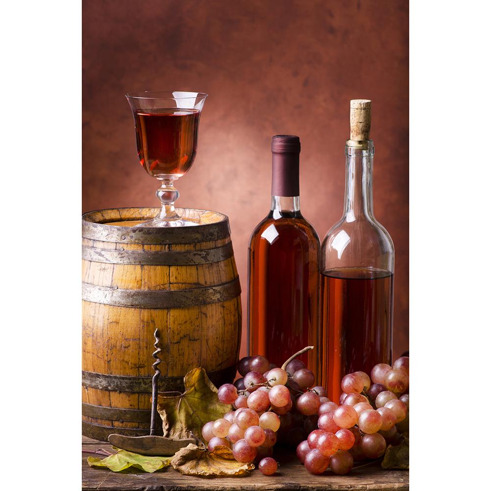 

Wine Bottle - Round Drill Diamond Painting - 40x50cm, 501 Original