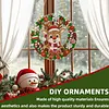 Diamond Painting Kit Christmas Reindeer Wreath 9.45x9.45in