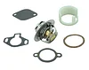 Thermostat Kit For Mercruiser 807252Q5 1987-UP Sierra 18-3647 gaskets Sleeve for 4.3L 5.0L 5.7L 7.4L 8.2L 160&deg;