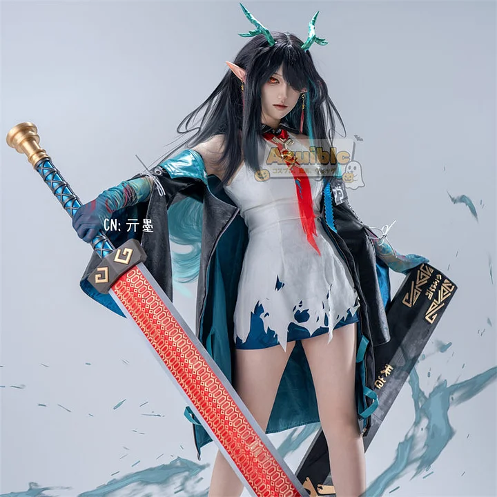 Azuiblc アークナイツ シー 剣モデル 155cm コスプレ道具 明日方舟 夕