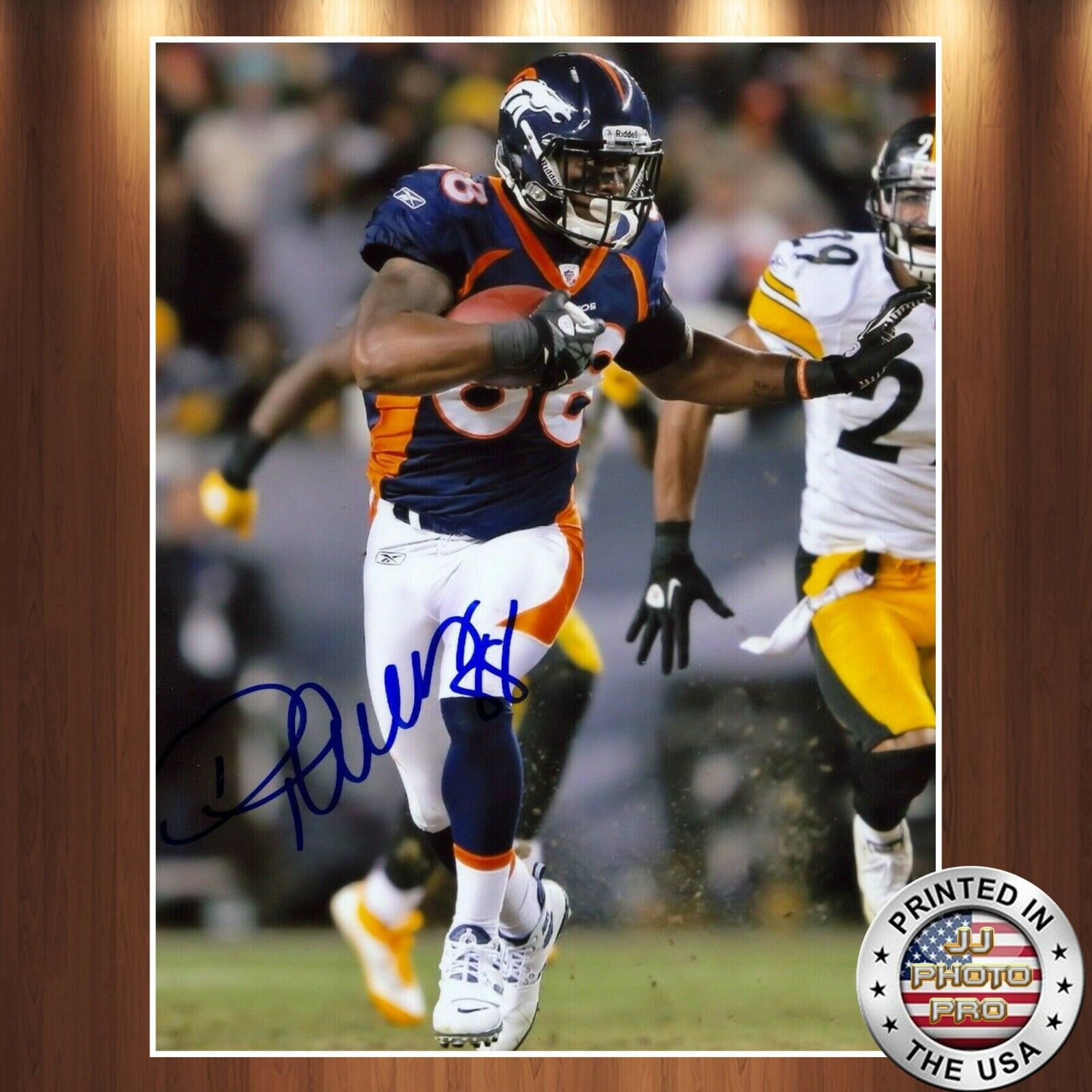 Demaryius Thomas Autographed Signed 8x10 Photo Poster painting (Broncos) REPRINT