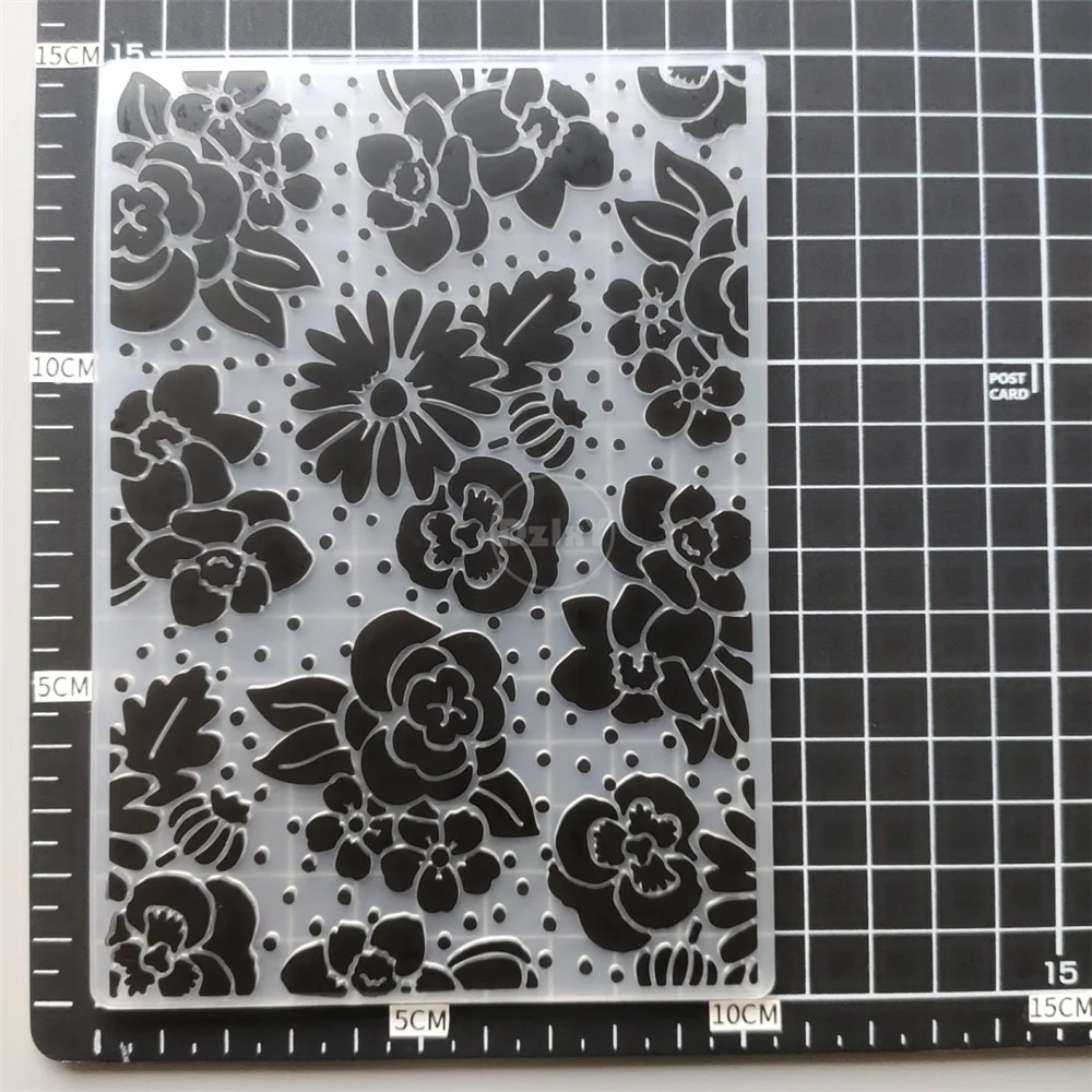 Nigikala Styles) 2023 NEW Lace Embossing Folders for Scrapbooking Paper Album Cards Making Supplies 3D Plastic Cutting Dies Crafts