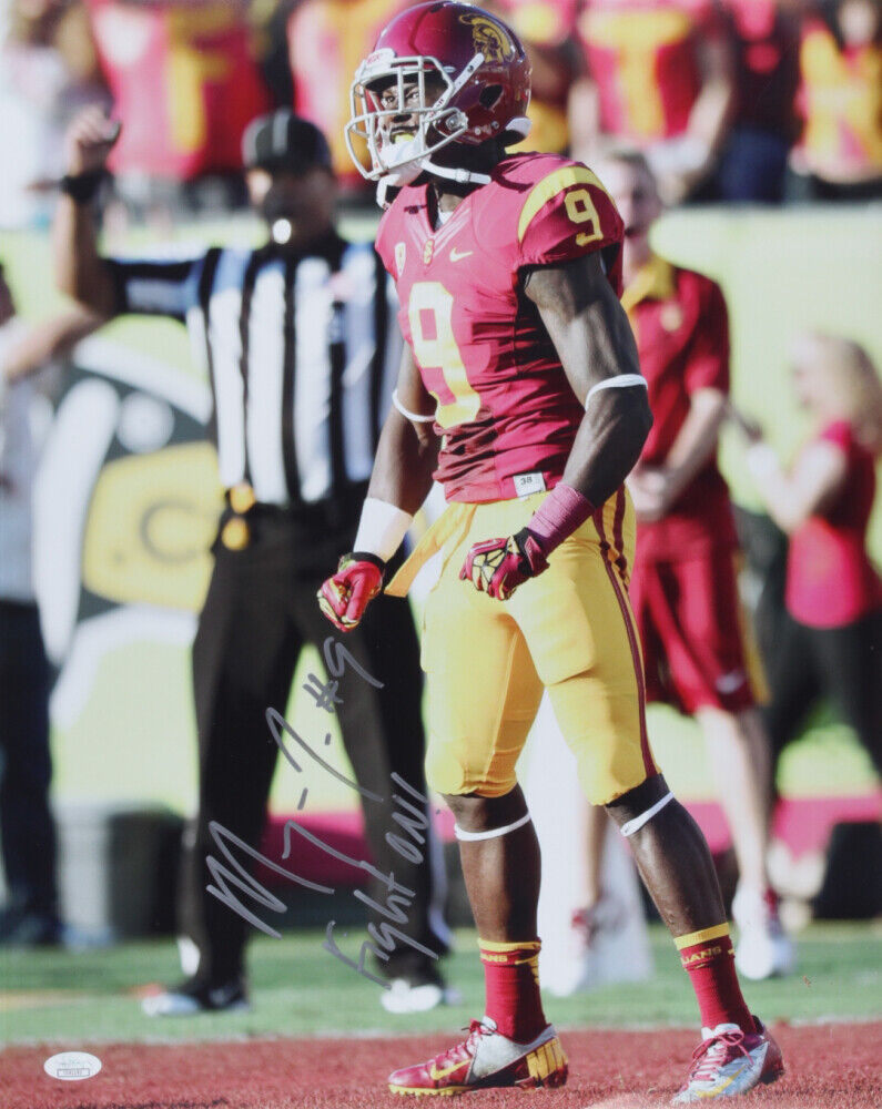 FIGHT ON! ~Marqise Lee~ Signed USC Trojans 16x20