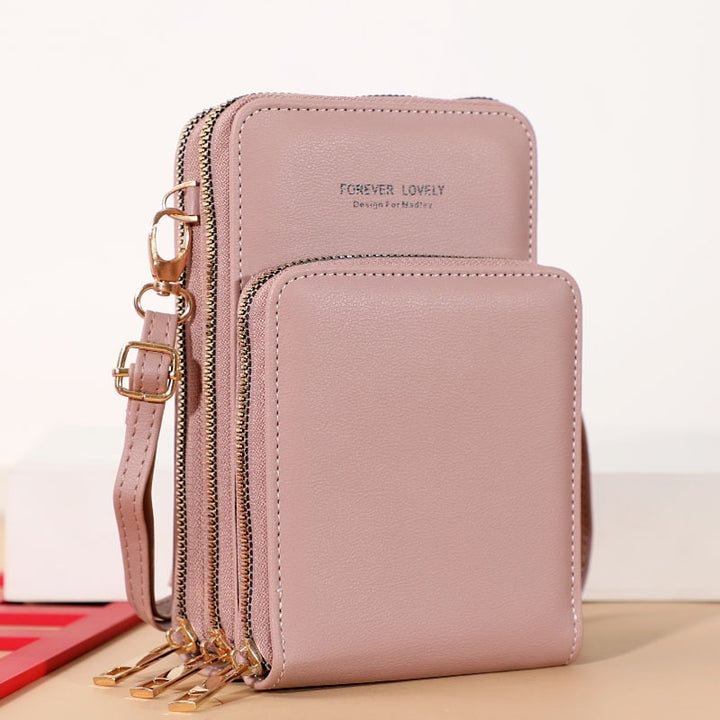 🔥Best Gift for Monther's Day🔥Three-Layer Leather Crossbody Shoulder & Clutch Bag