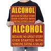 Alcohol - Metal Tin Signs(8*12Inch/12*16Inch) - Bar