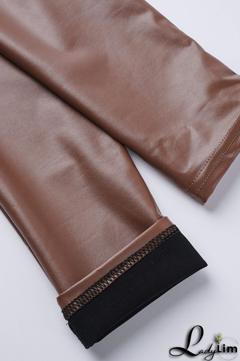 Ink Green Fashion Casual Solid Basic Skinny High Waist Pencil Trousers