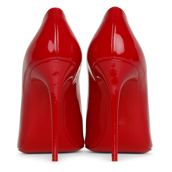 Classic 120mm/100mm Red Bottom Women's Party Wedding Heels  Patent Pumps-MERUMOTE