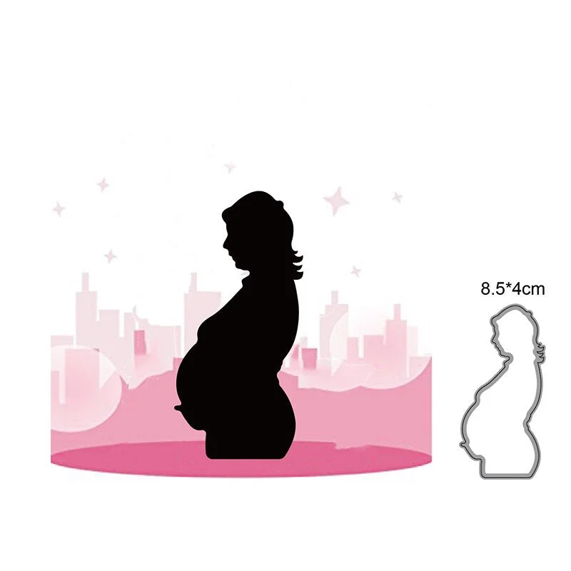 Heart Rains Umbrella Girl Metal Cutting Dies Cut Die Mold Decoration Scrapbook Paper Craft Knife Mould Blade Punch Stencils Dies