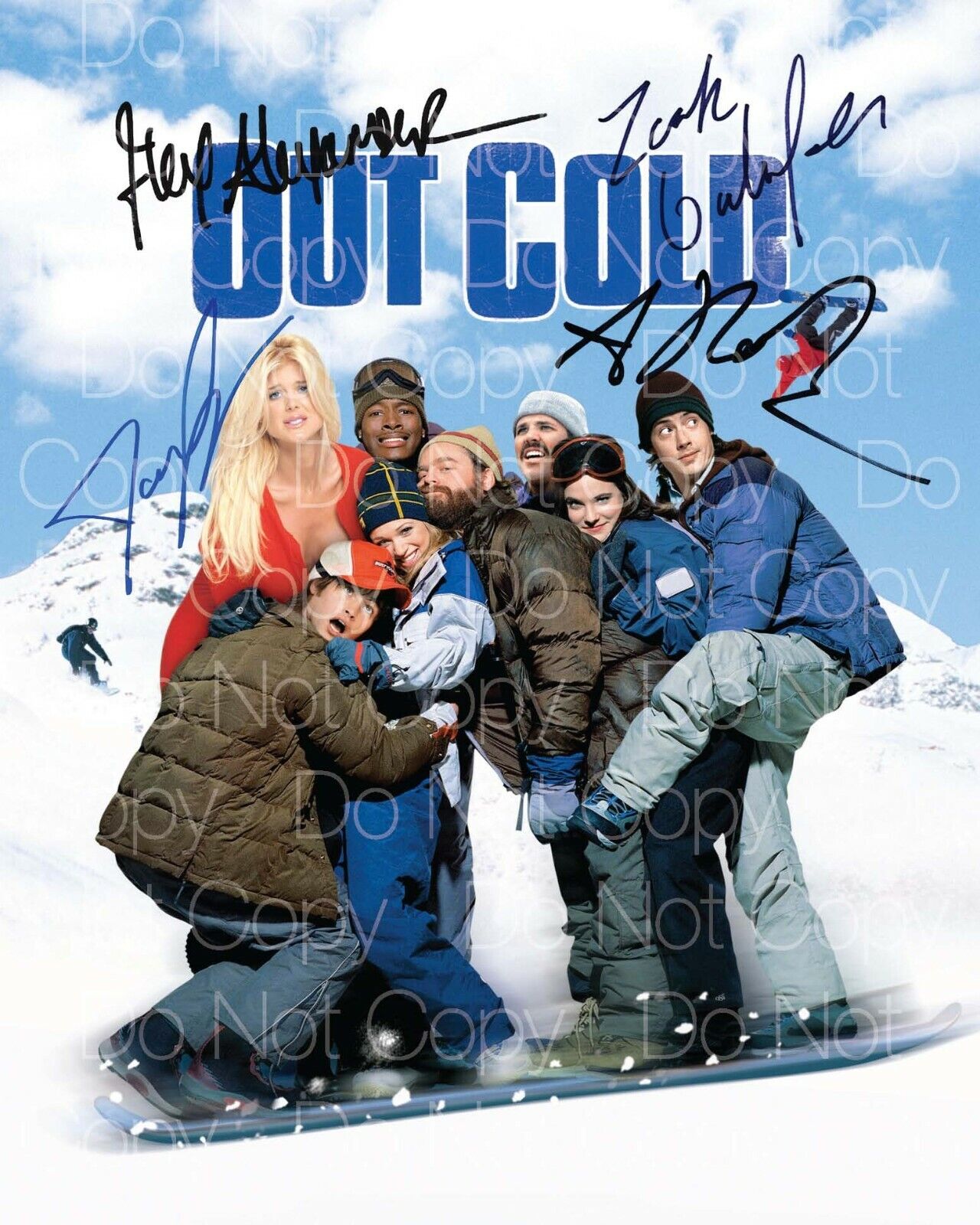 Out Cold signed 8x10 inch Photo Poster painting picture poster autograph RP