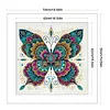 Mandala Pattern Butterfly-11CT Stamped Cross Stitch 50*50cm/19.69*19.69in tapestrymarket