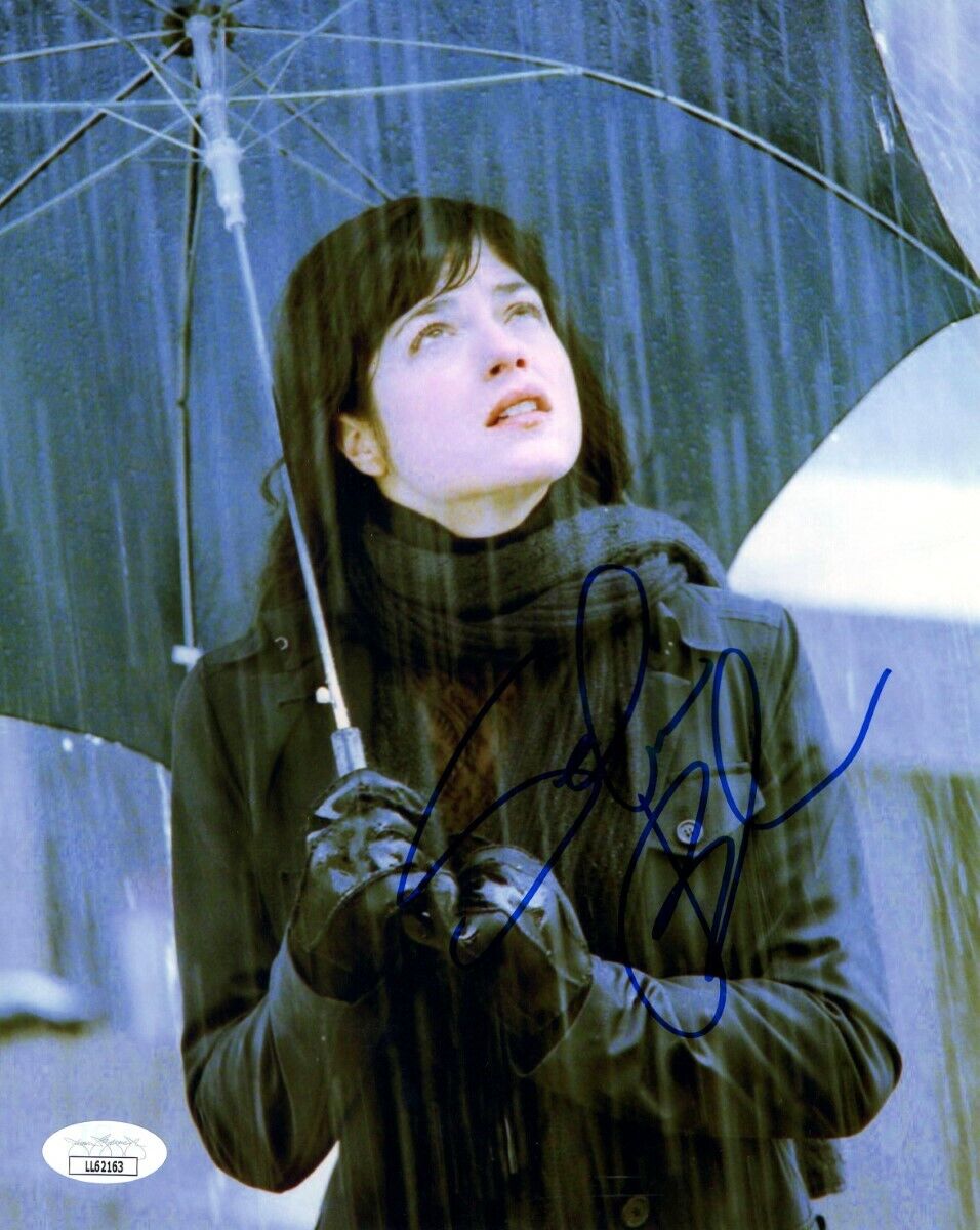 Selma Blair Signed Autographed 8X10 Photo Poster painting Hellboy Umbrella in Rain JSA LL62163