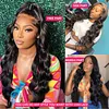 360 Full Lace wig Human Hair Pre-pulled Body Wavy lace front wig Female Hd 5x5 Loose deep wavy front wig