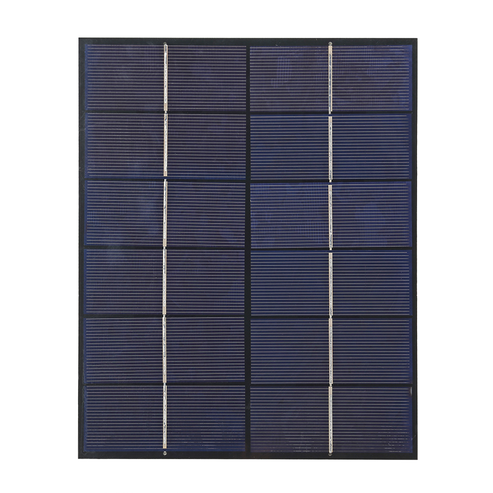 

5.5W 6V Polycrystalline Silicon Solar Panel 210x165mm with DC Connector, 501 Original