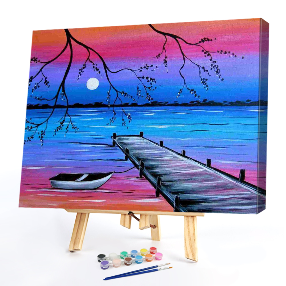 

50*40CM - Paint By Numbers - Landscape, 501 Original