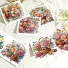 (US Local)6pcs Diamond Painting Greeting Cards DIY Diamond Art Cards Arts Crafts (Bouquet)