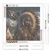 Indians nfl Las vegas raiders-Round drill diamond painting-40*40cm
