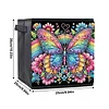 Foldable Diamond Painting Storage Bin Butterfly Storage Box Diamond Painting Kit