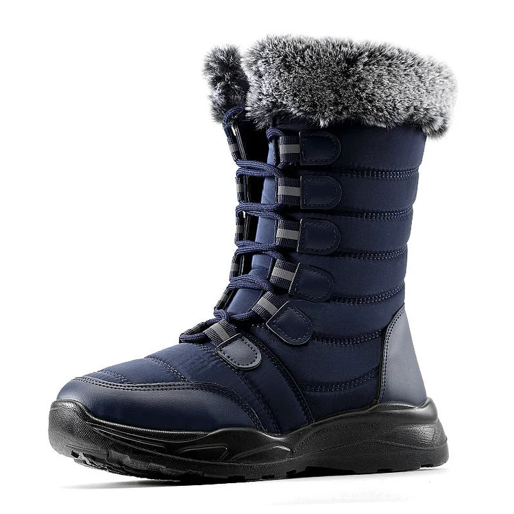 Fur Orthopedic Shoes Mid-calf Snow Boots For Women