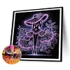 (US Local)4Pack Lady-Crystal Rhinestone Diamond Painting(30x30cm)