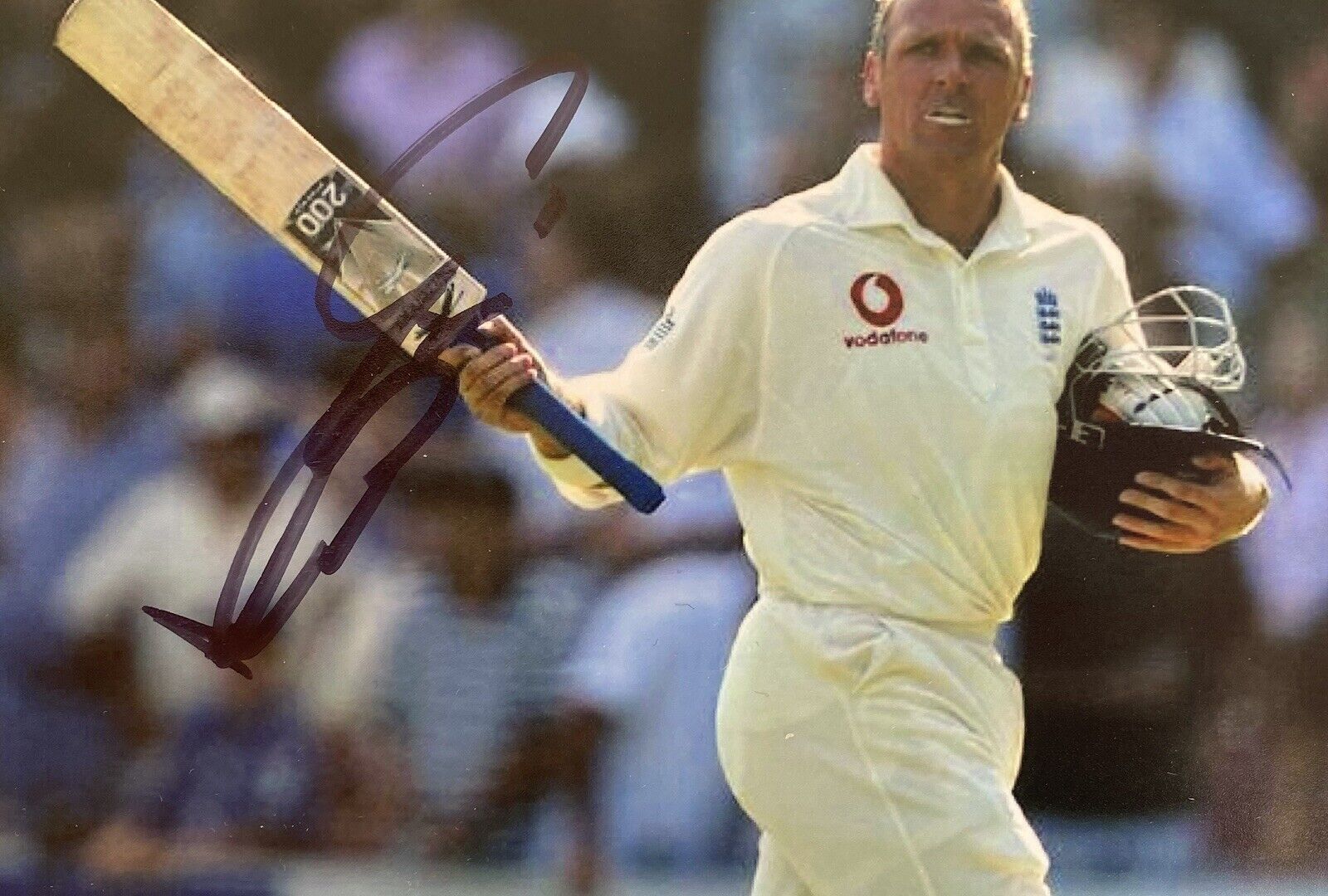 Alec Stewart Genuine Hand Signed England 6X4 Cricket Photo Poster painting 2