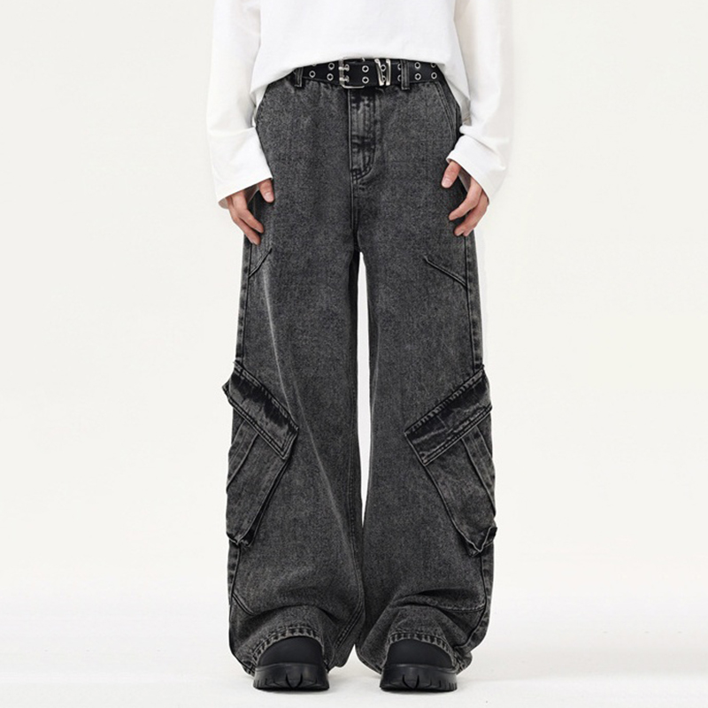 Retro Street Work Jeans - Sopula｜Premium Graphic Tees & Graphic Clothing