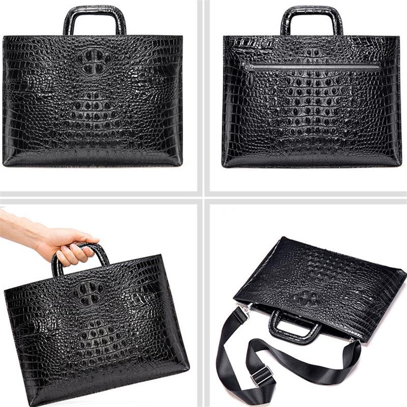 Fashion Business Animal Pattern Casual Handbags Briefcase